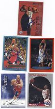 Michael Olowokandi Signed Basketball Card LA Clippers 2001 Topps picture