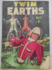 Twin Earth's #13 Comic Magazine 1950's HTF Atlas Pub picture