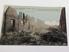 Vintage Postcard La Guerre 1914-1915 Vise Paris France Bomb War Ruins picture