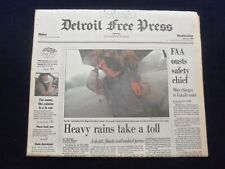 1996 JUNE 19 DETROIT FREE PRESS NEWSPAPER - FAA OUTS SAFETY CHIEF - NP 7264 picture