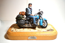 1994 Harley Davidson Mark Patrick Old Soldier  Motorcycle Sculpture 40/1500 picture
