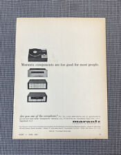 MARANTZ SLT-12, 15, MODEL 7T, 10B ORIGINAL ADVERTISEMENT 1967 AUDIO REVIEW J0417 picture