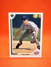 1991 Upper Deck US NM+/M Minnesota Twins Baseball Card #501 GENE LARKIN picture