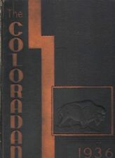 Original 1936 University Colorado Yearbook-BRYON WHITE-Boulder-CU-Buffalo's  picture