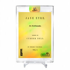JANE EYRE Title Page Card 2023 GleeBeeCo #JNTT-G Encased Holo GOLD 1/1 picture