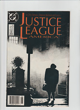 Justice League America #27 1989 NEWSSTAND HTF Exorcist MOVIE POSTER Homage Cover picture