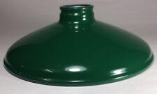 Metal Cone Lamp Light Shade Pendant 2.25 X 10 Green Porcelain Industrial Style picture