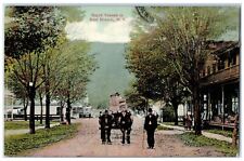1910 East Transit OX And Carriage Dirt Road East Branch New York NY Postcard picture