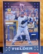 Prince Fielder – 2007 Topps Series One (Gold Cup) - #139 picture