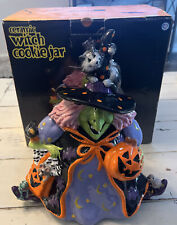 Halloween Funny Crazy Witch Cookie Jar - By JC Penney ~ Home Collectors Edition picture