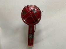 Vintage Fire Heat Alarm System Metal and Brass Painted Red Industrial -M70 picture