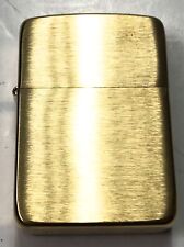 WWII US ARMY GI PERSONAL ITEMS ZIPPO CIGARETTE LIGHTER-1941 BRASS STYLE picture