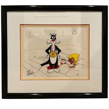 Vintage Warner Bros Looney Tunes Animation Art Cel Hand Signed By Friz Freleng picture