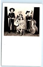 1930s Ken Mackenzie Country Music Band Pioneer Maine Vintage Photo Postcard B73 picture