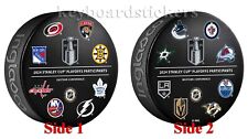 2024 NHL Stanley Cup Playoffs 16 Team Participants Hockey Puck 1st First Round picture