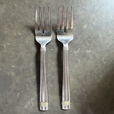 Two (2) Pieces Salad Fork Golden wainwright picture