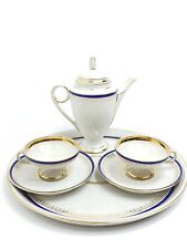 Antique high-quality crockery coffee service set 2 pers. Porcelain around 1920s picture
