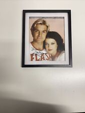 SAM JONES, MELODY ANDERSON hand signed 8x10 Color Photo FLASH GORDON W/Frame picture