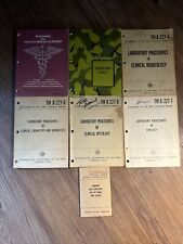 Vtg Department of the Army  Technical Manuals Clinical Chemistry Mycology…. picture