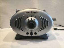 Kenwood FM Radio Toaster #TT756SL Tested Working Retro Space Age Silver READ picture