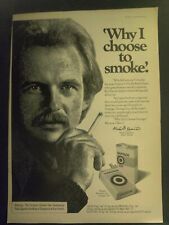 Vantage Cigarettes Michael Epperson 1978 Vintage Print Ad picture
