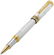 Xezo Maestro Rollerball Pen, White Mother of Pearl & Sterling Silver. LE picture