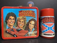 Vintage 1983 The Dukes of Hazzard Lunchbox w/ Thermos (Coy & Vance)  Aladdin Inc picture