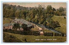 Postcard River Esk in Roslin Glen, Scotland 1930 A41 picture
