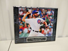 Jake Arrieta Chicago Cubs 10 1/2 x 13 Black Marble Plaque With 8x10 Photo  picture