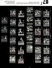 LD342 1985 Original Contact Sheet Photo NEW YORK YANKEES vs DETROIT TIGERS picture
