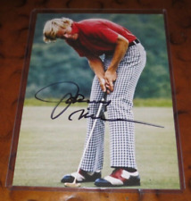 Johnny Miller signed autographed photo PGA Pro Golfer Hall of Famer picture
