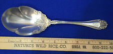 Serving Berry Spoon 1890 Jennings Bros Victoria Pattern Silverplate Vintage B picture