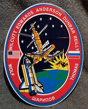 LMH STICKER Decal NASA STS-89 SPACE SHUTTLE Endeavour 1998 MIR Mission Insignia picture