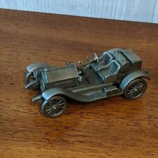 Danbury Mint Pewter car 1914 Stutz Bearcat crafted in England EUC picture