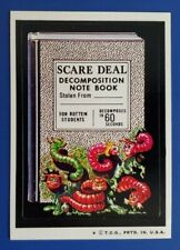 1974 WACKY PACKAGES SERIES 6 TAN BACK     SCARE DEAL      NM/MT     picture