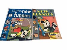 “New Funnies” Lot Of 2 #100  And 114 1945 - Dell  -VG- - Comic Book picture