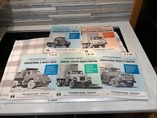 Original 1959 International Trucks Specifications Sheets/Brochures picture