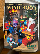 VINTAGE 1992 SEARS GREAT AMERICAN CHRISTMAS WISH BOOK CATALOG BARBIE NINTENDO picture