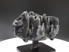 Black Galaxy Flower Amethyst Cluster: A Natural Wonder Weighing 0.996 lbs picture