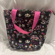 2017 Tokidoki For Hello Kitty Quilted Tote Bag Purse Galaxy Space 10”x11”x4” picture