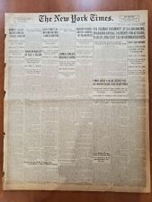 1921 JANUARY 29 NEW YORK TIMES - CHEMICAL BANK BUYS BROADWAY CORNER - NT 8098 picture