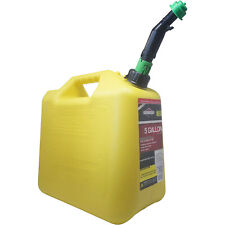 Briggs & Stratton Gas Can, 5 Gallon Yellow Gas Can with Smart Fill Gas Can Spout picture