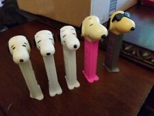 Vintage PEANUTS Snoopy Pez Candy Dispensers Austria, Slovenia Hungary picture