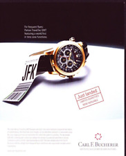 2008 Print Ad Men' Watches Carl F. Bucherer Patravi TravelTec GMT picture