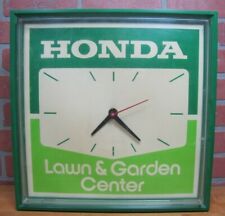 HONDA LAWN & GARDEN CENTER Original Advertising Store Display Sign Clock picture