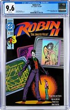 Robin II #1 CGC 9.6 (Dec 1991, DC) Tom Lyle Art, Dick Giordano Hologram Cover picture