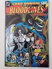 LOBO ANNUAL #1 (1993) DC COMICS BLOODLINES 1ST APPEARANCE OF CAPTAIN LAYLA picture