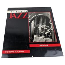 1988 Classic Jazz Calendar Photography by Val Wilmer, 12x13 ~ RARE picture