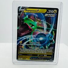 Pokémon Rayquaza V 100/159 Crown Zenith 2023 Rapid Strike Full Art Card NM picture