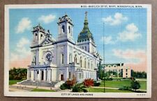 Basilica, St. Mary Minneapolis, Minnesota Vintage Postcard picture